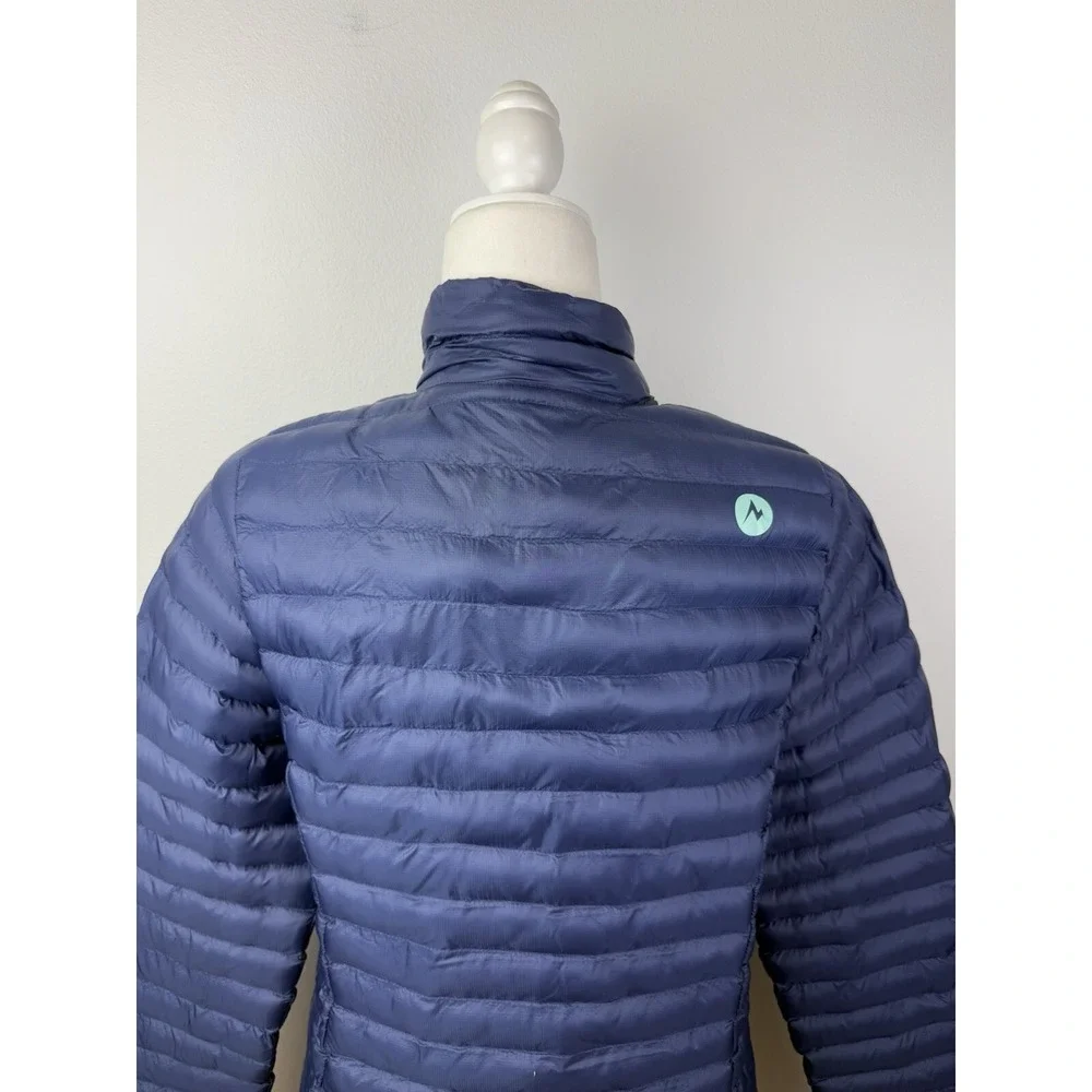 Marmot Solus Puffer Jacket Women's M Bluish Purple Coat‎ Featherless Thinsulate
